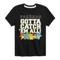 thumbnail image 1 of Pokémon - Gotta Catch 'Em All - Youth Short Sleeve Graphic T-Shirt, 1 of 5