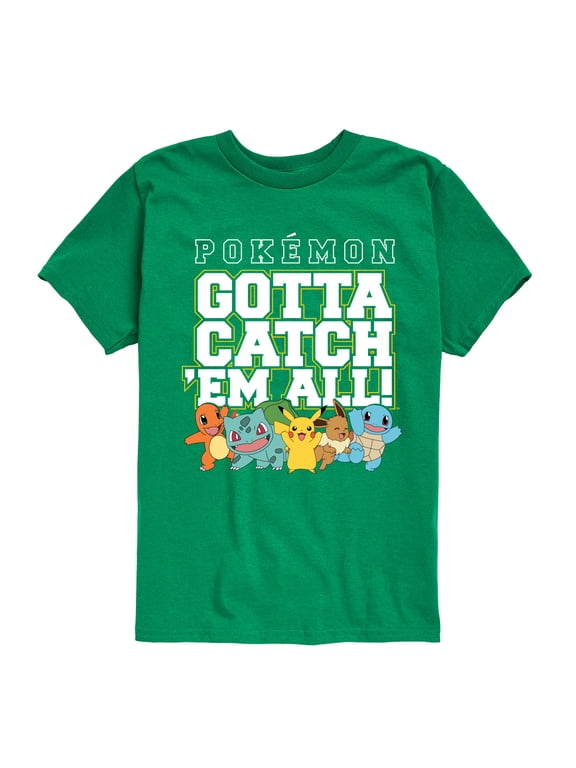 Pokémon - Gotta Catch 'Em All Boys' Short Sleeve Graphic T-Shirt
