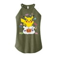 thumbnail image 1 of Pokémon - Gotta Eat Em All - Juniors High Neck Tank Top, 1 of 5