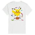 thumbnail image 1 of Pokémon - Gotta Eat Em All - Men's Short Sleeve Graphic T-Shirt, 1 of 5