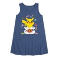 thumbnail image 1 of Pokémon - Gotta Eat Em All - Youth Girls A-line Dress, 1 of 5