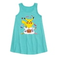 thumbnail image 1 of Pokémon - Gotta Eat Em All - Youth Girls A-line Dress, 1 of 4