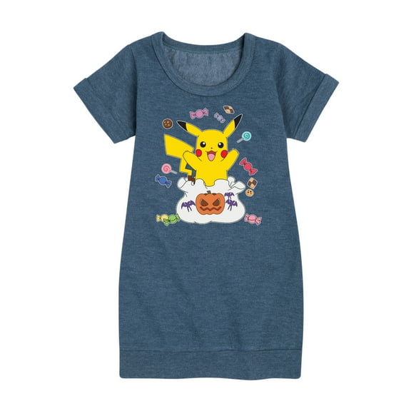Pokémon - Gotta Eat Em All - Youth Girls Fleece Dress