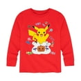 thumbnail image 1 of Pokémon - Gotta Eat Em All - Youth Long Sleeve Graphic T-Shirt, 1 of 5