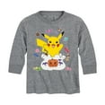 thumbnail image 1 of Pokémon - Gotta Eat Em All - Youth Long Sleeve Graphic T-Shirt, 1 of 5
