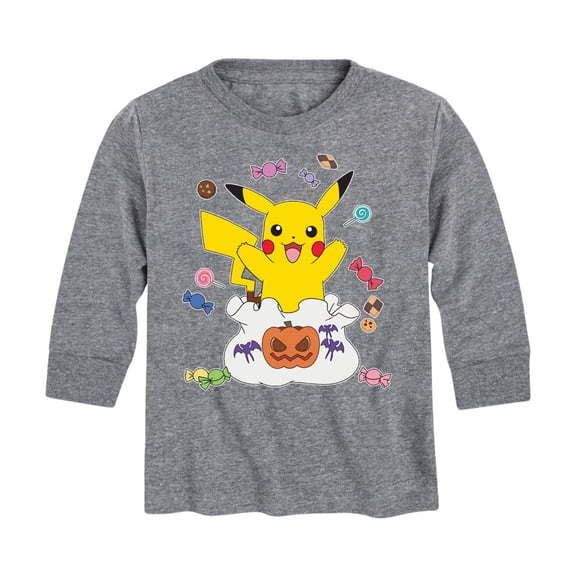 Pokémon - Gotta Eat Em All - Youth Long Sleeve Graphic T-Shirt