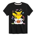 thumbnail image 1 of Pokémon - Gotta Eat Em All - Youth Short Sleeve Graphic T-Shirt, 1 of 5