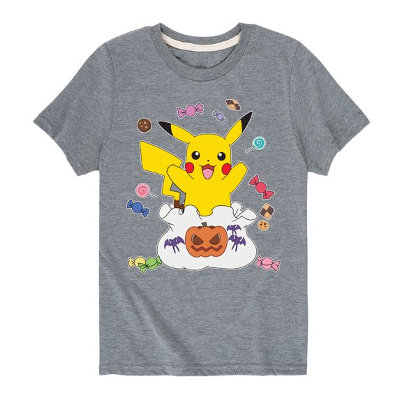 Pokémon - Gotta Eat Em All - Youth Short Sleeve Graphic T-Shirt