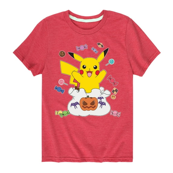 Pokémon - Gotta Eat Em All - Youth Short Sleeve Graphic T-Shirt