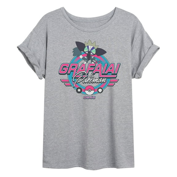 Pokémon - Grafaiai Racing - Women's Oversized Graphic T-Shirt