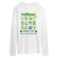 thumbnail image 1 of Pokémon - Grass Type Field Guide - Men's Long Sleeve Graphic T-Shirt, 1 of 3