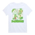 thumbnail image 1 of Pokémon - Green Grid - Youth Boys Short Sleeve Graphic T-Shirt, 1 of 4