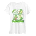thumbnail image 1 of Pokémon - Green Pokemon - Women's Short Sleeve Graphic T-Shirt, 1 of 4