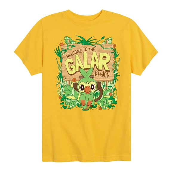 Pokémon - Grookey Galar - Toddler And Youth Short Sleeve Graphic T-Shirt
