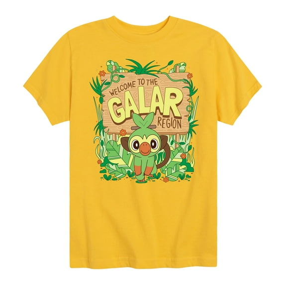 Pokémon - Grookey Galar - Toddler And Youth Short Sleeve Graphic T-Shirt