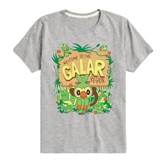 Pokémon - Grookey Galar - Toddler And Youth Short Sleeve Graphic T-Shirt