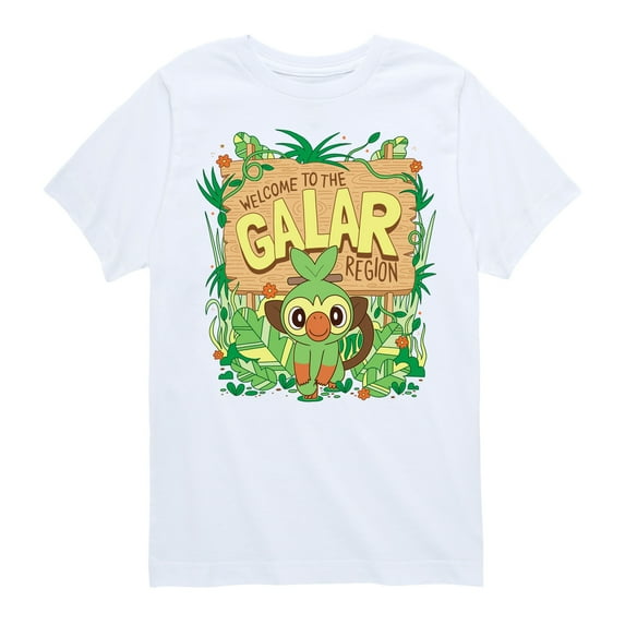 Pokémon - Grookey Galar - Toddler And Youth Short Sleeve Graphic T-Shirt