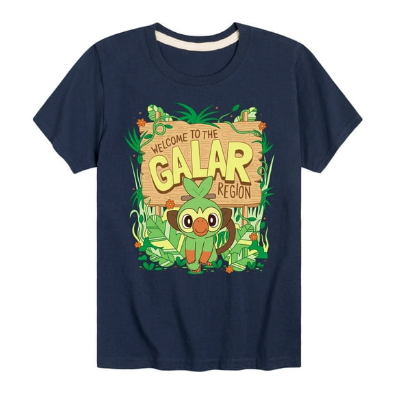 Pokémon - Grookey Galar - Toddler And Youth Short Sleeve Graphic T-Shirt