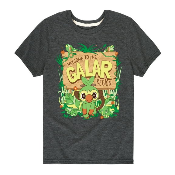 Pokémon - Grookey Galar - Toddler And Youth Short Sleeve Graphic T-Shirt
