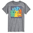 thumbnail image 1 of Pokémon - Group Checker Frame - Men's Short Sleeve Graphic T-Shirt, 1 of 5