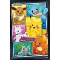thumbnail image 1 of Pokemon - Group Collage Wall Poster, 14.725" x 22.375", Framed, 1 of 6