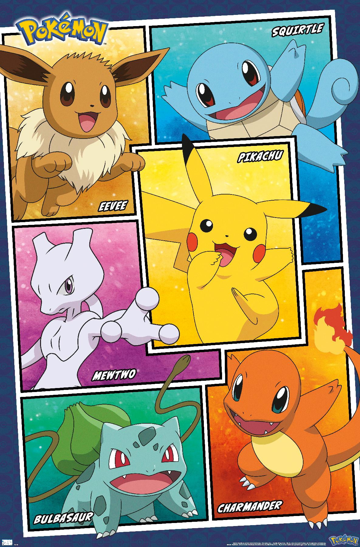 Todos pokemons  Pokemon poster, Poster wall art, Poster art