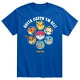 thumbnail image 1 of Pokémon - Group Gotta Catch Em All - Men's Short Sleeve Graphic T-Shirt, 1 of 5