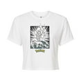 thumbnail image 1 of Pokémon - Gyarados Anime - Juniors Cropped Cotton Blend T-Shirt, 1 of 5