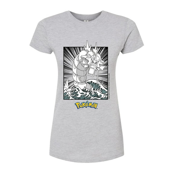 Pokémon - Gyradose Anime - Juniors Fitted Graphic T-Shirt