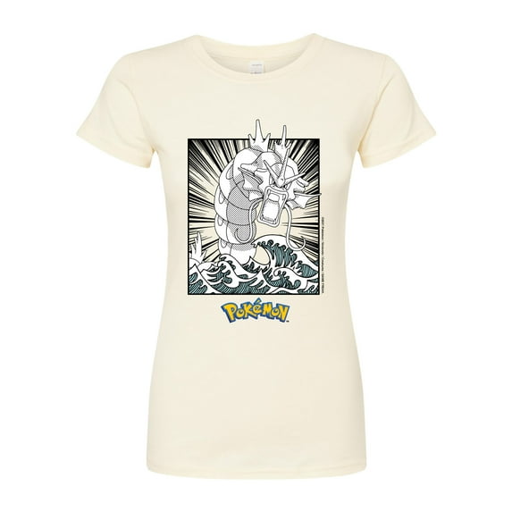Pokémon - Gyradose Anime - Juniors Fitted Graphic T-Shirt