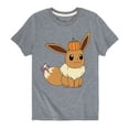 thumbnail image 1 of Pokémon - Halloween Eevee - Youth Short Sleeve Graphic T-Shirt, 1 of 4