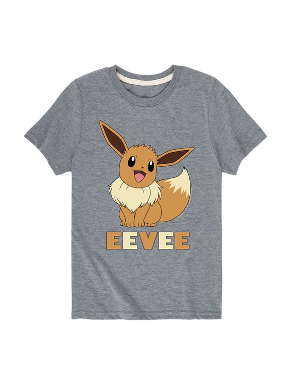 Pokémon - Happy Eevee Boys' Short Sleeve Graphic T-Shirt