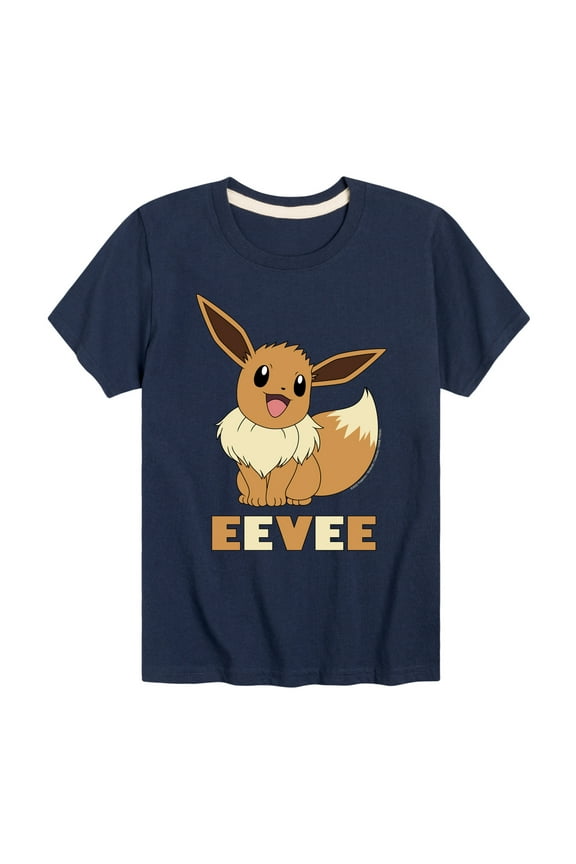 - Happy Eevee - Youth Short Sleeve Graphic T- Shirt