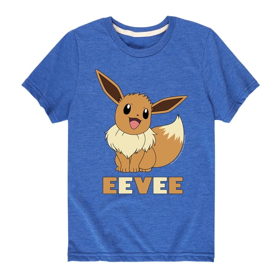 Pokémon - Happy Eevee Boys' Short Sleeve Graphic T-Shirt