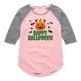 thumbnail image 1 of Pokémon - Happy Halloween - Youth Girls Raglan Graphic T-Shirt, 1 of 5