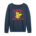 thumbnail image 1 of Pokémon - Happy Holidays - Women's Lightweight French Terry Long Sleeve Shirt, 1 of 5