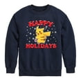 thumbnail image 1 of Pokémon - Happy Holidays - Youth Crewneck Fleece Sweatshirt, 1 of 5