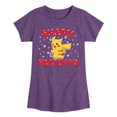 thumbnail image 1 of Pokémon - Happy Holidays - Youth Girls Short Sleeve Graphic T-Shirt, 1 of 5