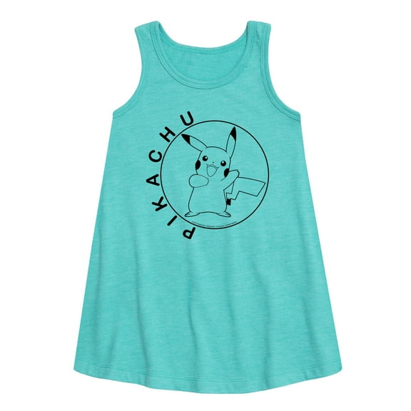 Pokémon - Happy Pikachu - Youth Girls A-line Dress