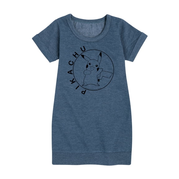 Pokémon - Happy Pikachu - Youth Girls Fleece Dress