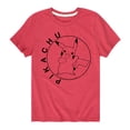 thumbnail image 1 of Pokémon - Happy Pikachu - Youth Short Sleeve Graphic T- Shirt, 1 of 5