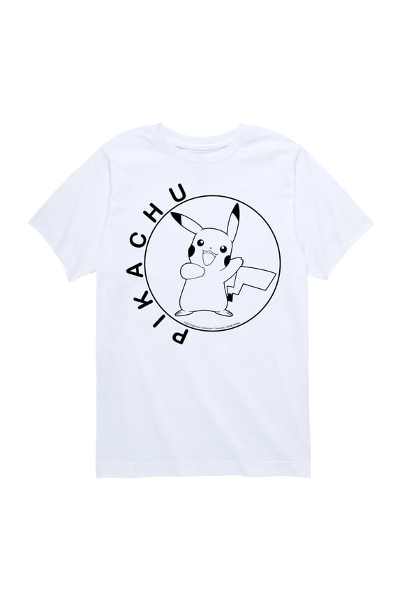 - Happy Pikachu - Youth Short Sleeve Graphic T- Shirt