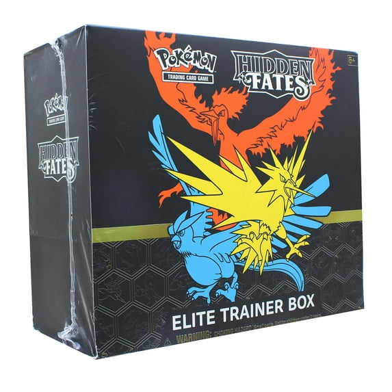 Pokémon Hidden Fates Elite Trainer Box Trading Card Game