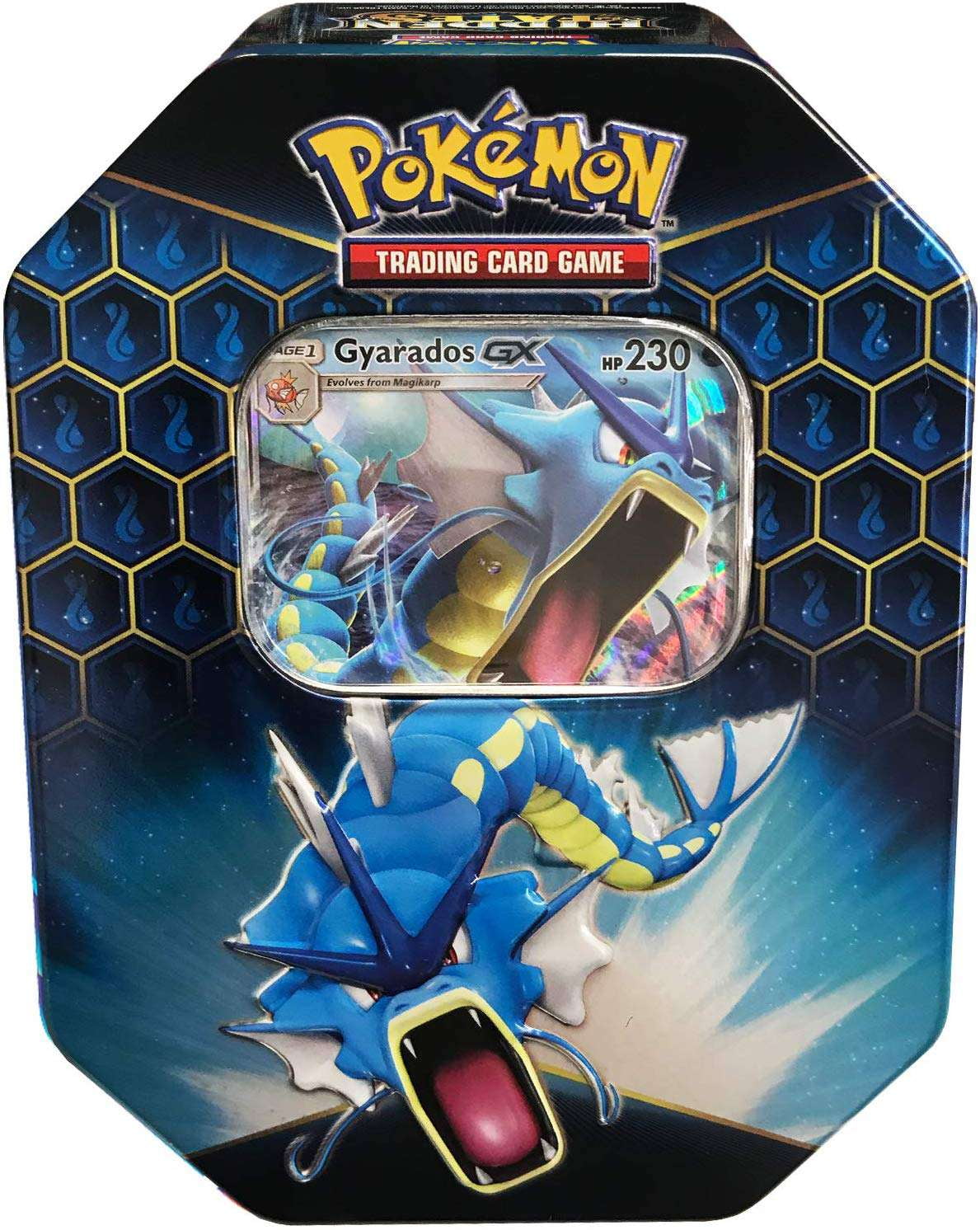 Cartas POKÉMON Pokemon TCG: Triple Power Tin (Shiny Gyarados) (7