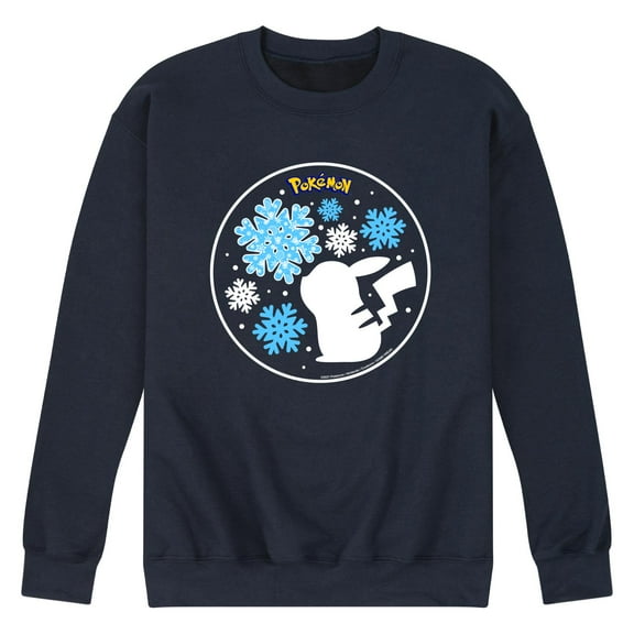 Pokémon - Holiday Designs - Men's Crew Neck Fleece Pullover
