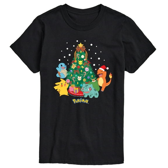 Pokémon - Holiday Designs - Men's Short Sleeve Graphic T-Shirt