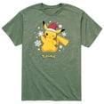 thumbnail image 1 of Pokémon - Holiday Designs - Men's Short Sleeve Graphic T-Shirt, 1 of 4
