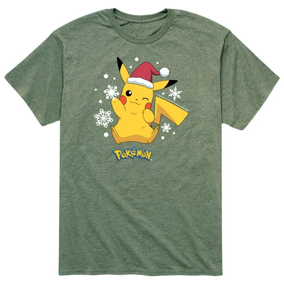 Pokémon - Holiday Designs - Men's Short Sleeve Graphic T-Shirt