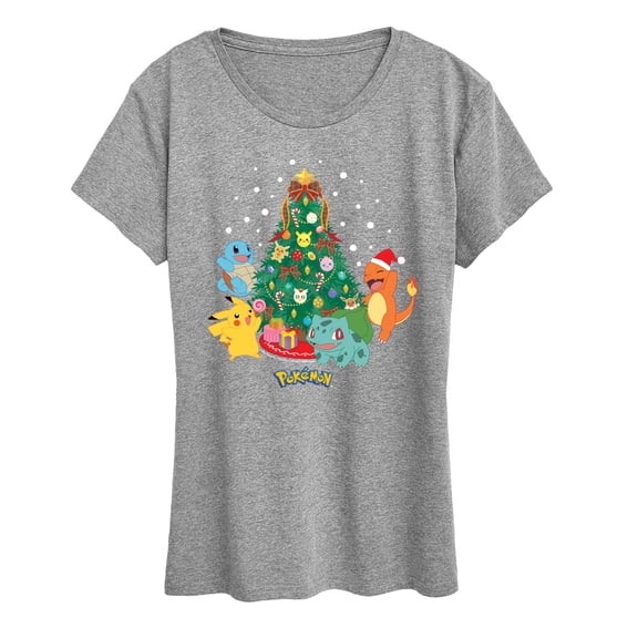 Pokémon - Holiday Designs - Women's Short Sleeve Graphic T-Shirt