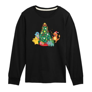 Pokémon - Holiday Designs - Youth Long Sleeve Graphic T-Shirt